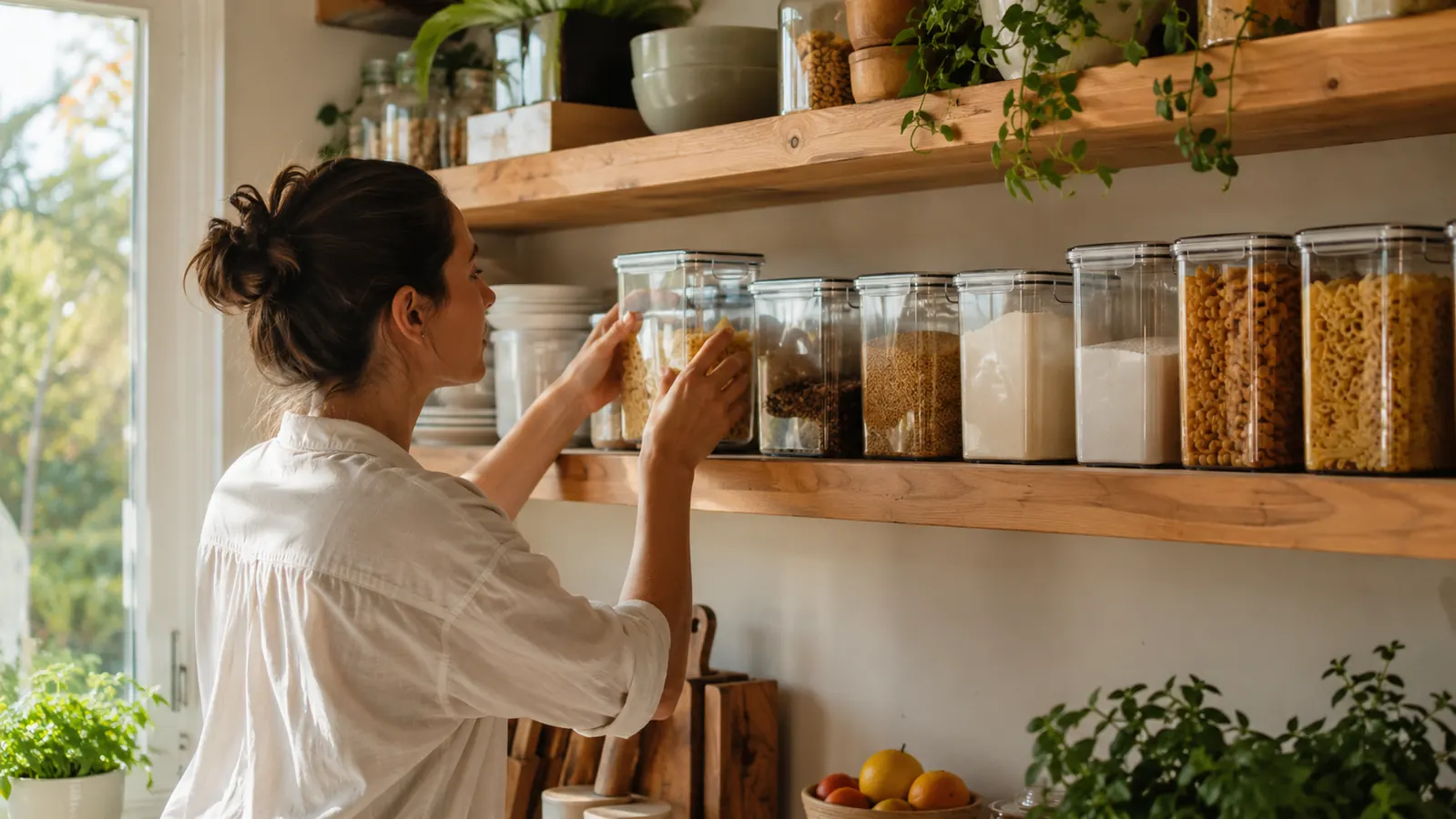 How to Set Up an Airtight Pantry System with Rubbermaid Containers