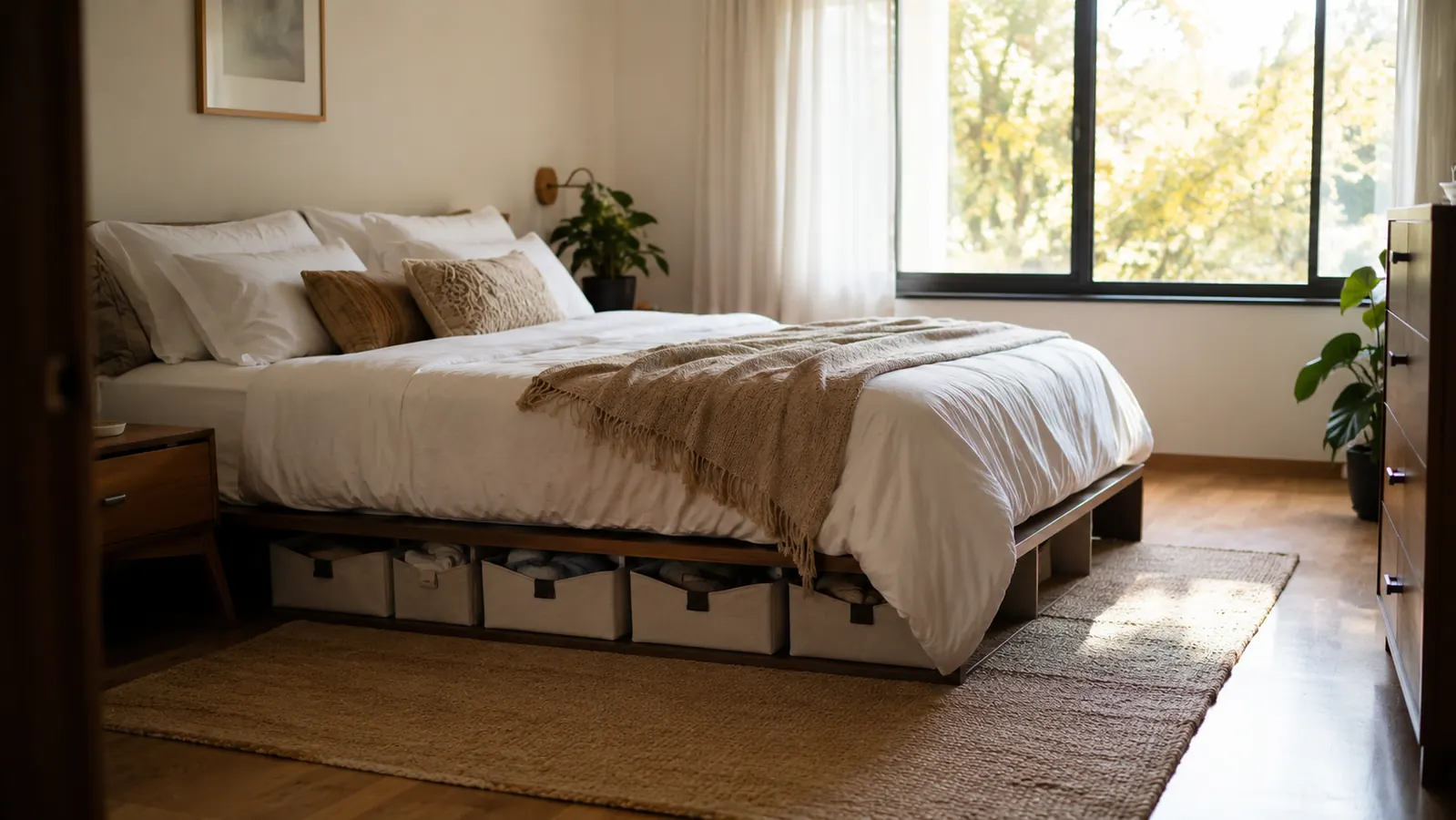 Onlyeasy Under-Bed Organizer Honest Review: Clearance, Capacity, and the Dust Problem